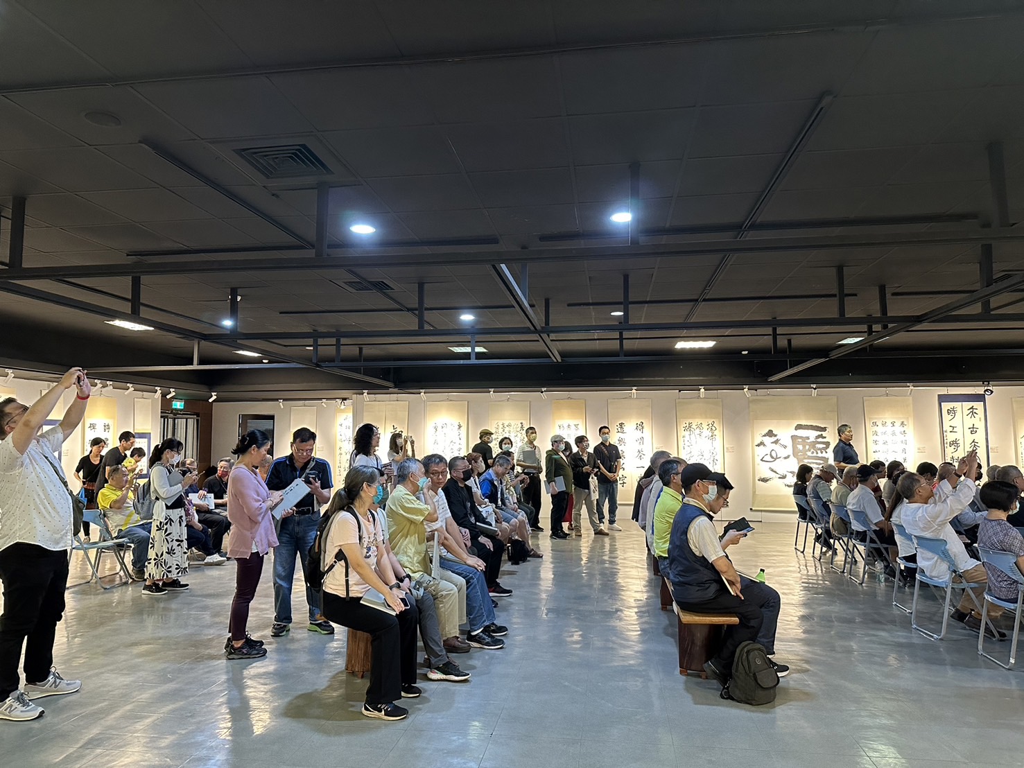 吳英國老師《閒人閒事》書法展