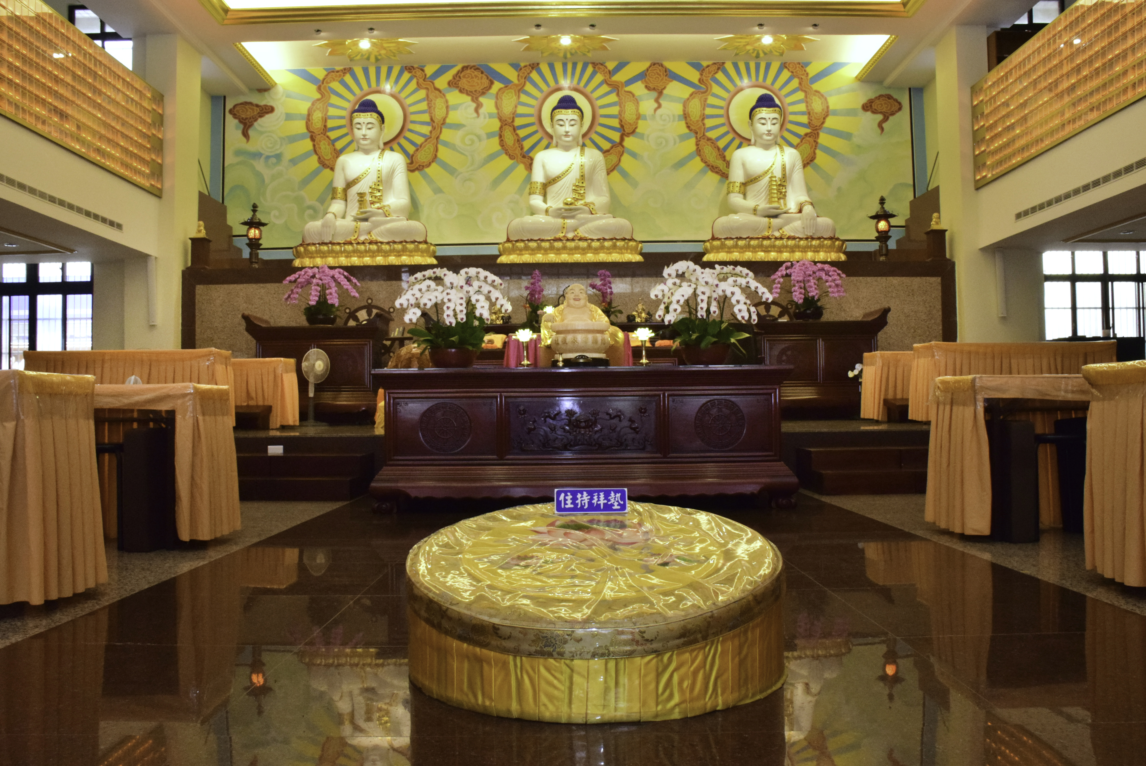 桃園佛教蓮社:寧靜道場禪意環境