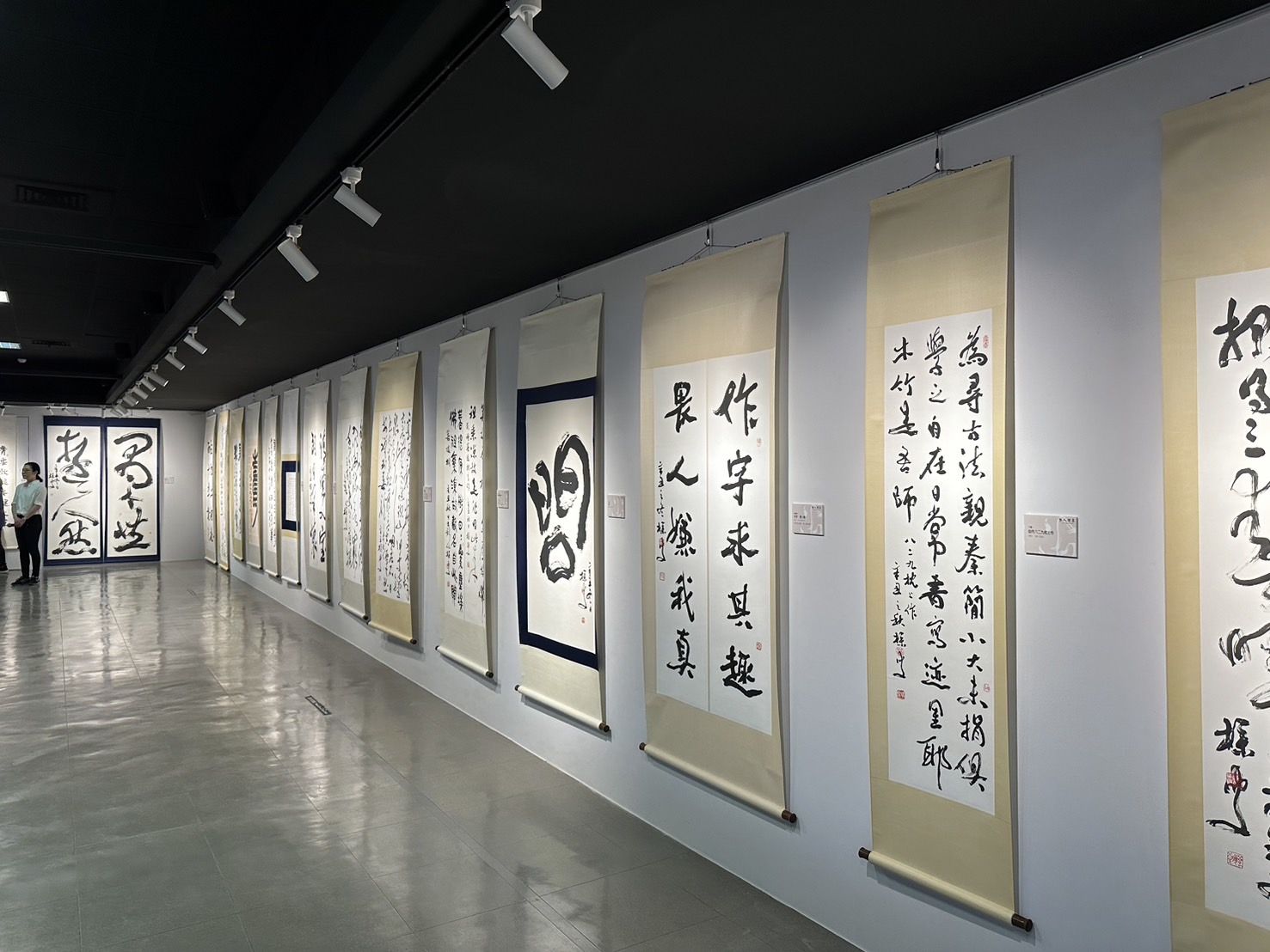 吳英國老師《閒人閒事》書法展